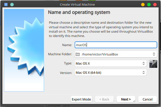 mac os dmg file for oracle virtualbox